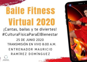 Impartirá IMCUFIDE serial “Baile Fitness Virtual 2020”