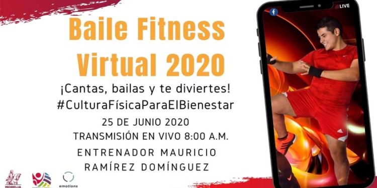 Impartirá IMCUFIDE serial “Baile Fitness Virtual 2020”