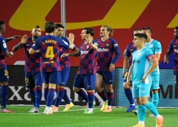 Barcelona derrotó al Leganés y se mantiene como líder de La Liga
