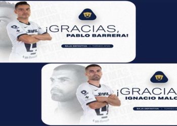 OFICIAL | Pumas anuncia las salidas de Ignacio Malcorra y Pablo Barrera