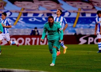 El Real Madrid gana en anoeta y es el nuevo líder en España