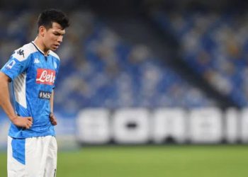 Hirving Lozano fue expulsado del entrenamiento del Napoli