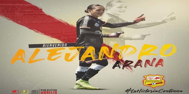 Alejandro Arana, llega a la portería del Atlético Morelia