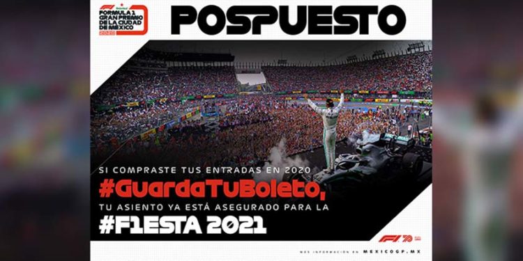 OFICIAL | El Gran Premio de México 2020 se ha pospuesto