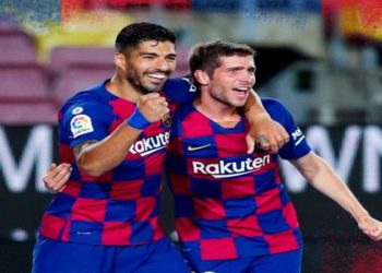 Con gol de Luis Suárez, el Barcelona se lleva el Derby Catalán