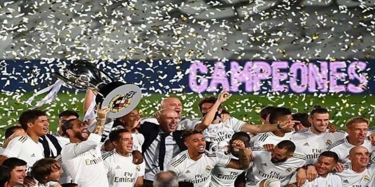 El Real Madrid es campeón de La Liga
