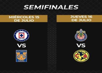 Definidas las Semifinales de la Copa por México