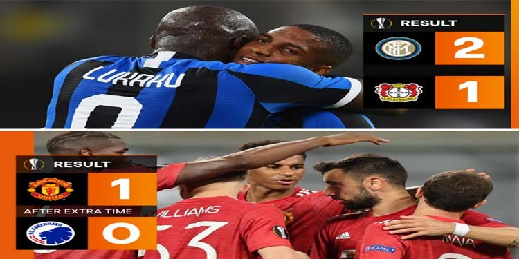 Inter de Milán y Manchester United, primeros semifinalistas de la Europa League