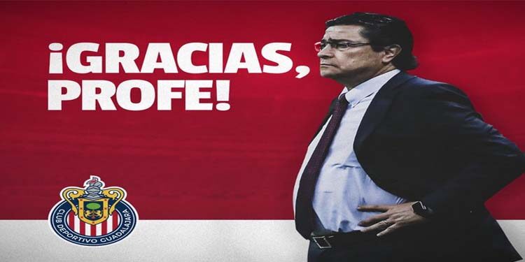 Luis Fernando Tena, deja de ser técnico de Chivas