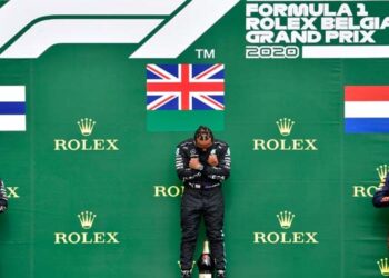 Lewis Hamilton gana el GP de Bélgica; ‘Checo’ Pérez termina en la décima posición