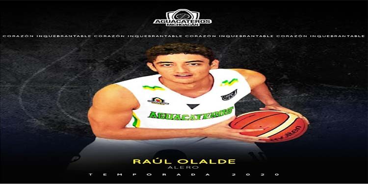 OFICIAL | Raúl Olalde Vázquez es nuevo jugador de Aguacateros de Michoacán