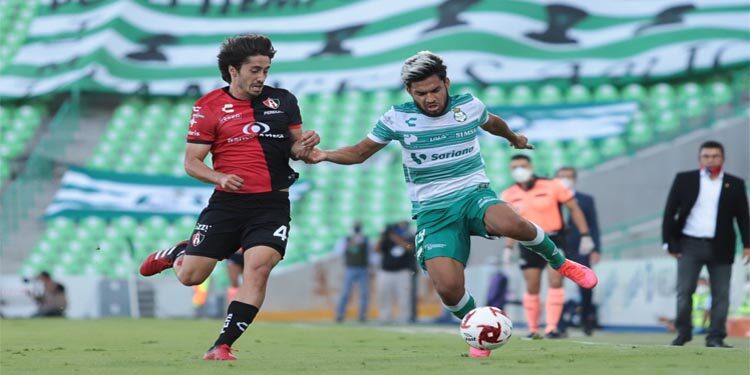 Santos y Atlas no se hacen daño