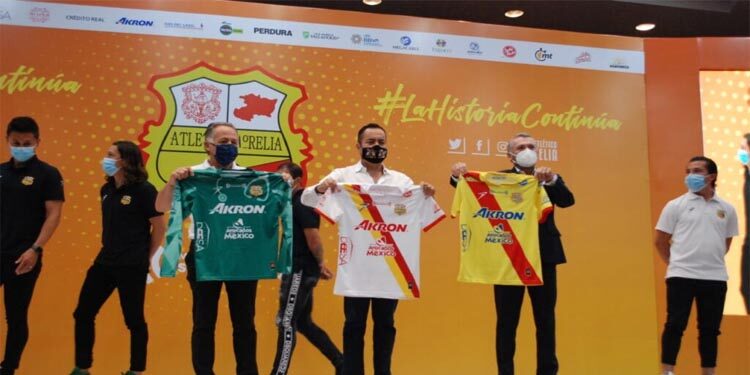 Atlético Morelia presenta de manera oficial sus uniformes