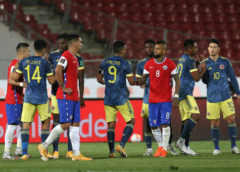 Chile deja ir el triunfo ante Colombia