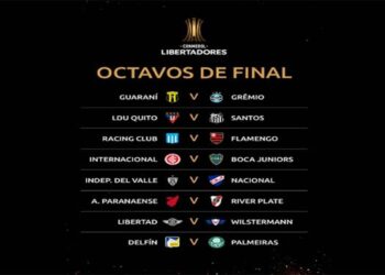 Definidos los Octavos de Final de la Copa Libertadores