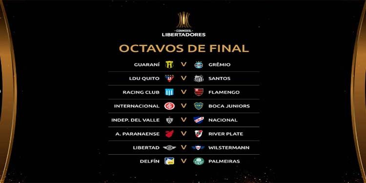 Definidos los Octavos de Final de la Copa Libertadores
