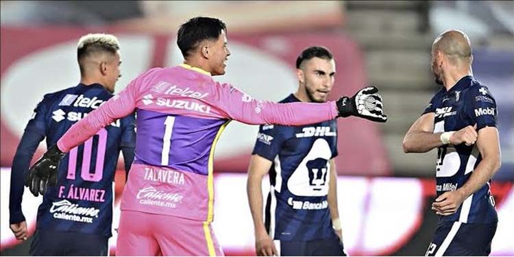 Alfredo Talavera le da el empate a Pumas ante Pachuca