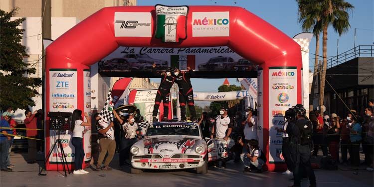 Ricardo Cordero y el michoacano Marco Hernández son tricampeones de La Carrera Panamericana