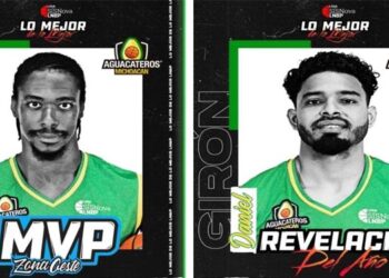 Jerome Meyinsse y Daniel Girón, han sido galardonados por la LNBP