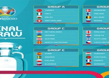 Quedaron definidos los grupos de la Euro 2020
