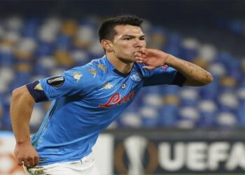 “Chucky” Lozano, anota gol en el triunfo del Napolia ante Rijeka en la Europa League