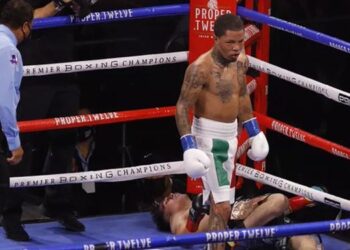 Gervonta Davis noqueó al michoacano Leo Santa Cruz