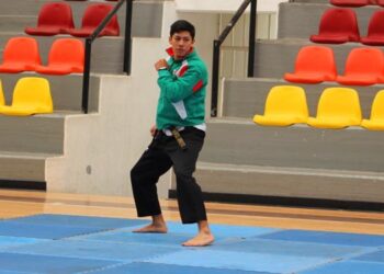 El taekondoín michoacano Marco Arroyo va por Mundial de Poomsae Virtual