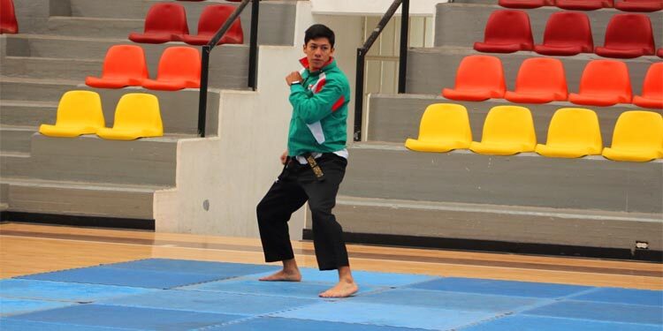 El taekondoín michoacano Marco Arroyo va por Mundial de Poomsae Virtual