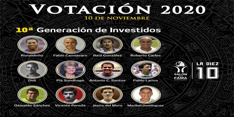 Eligen a los 12 nuevos investidos del Salón de la Fama del Futbol