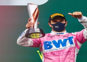 Serio Pérez es segundo lugar en el GP de Turquía