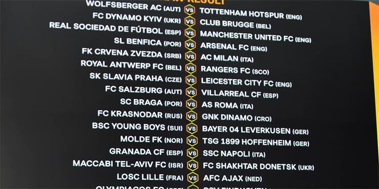 Así se jugarán los Dieciseisavos de Final