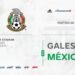 México enfrentará a Gales el 27 de marzo
