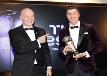 Robert Lewandowski gana el Premio The Best 2020