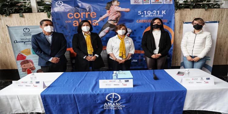 Correrán con el Alma de manera virtual en beneficio de los niños y niñas de AMANC Michoacán