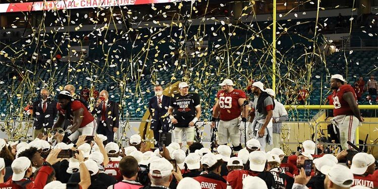 Alabama es Campeón de la NCAA