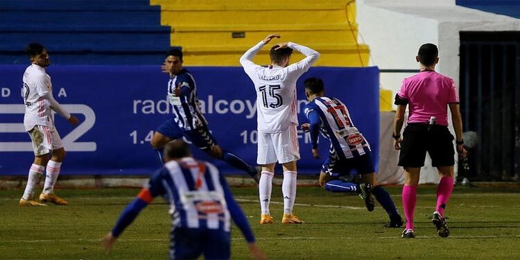 ¡Vergonzoso! El Real Madrid es eliminado de la Copa del Rey por el Alcoyano Segunda División B