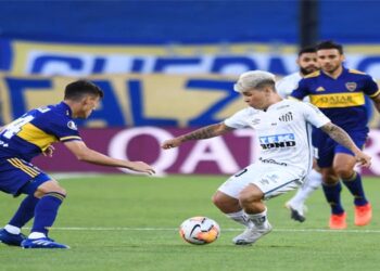 Boca Juniors y Santos no se hacen daño en la ida de las Semifinales
