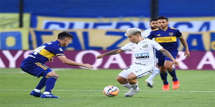 Boca Juniors y Santos no se hacen daño en la ida de las Semifinales