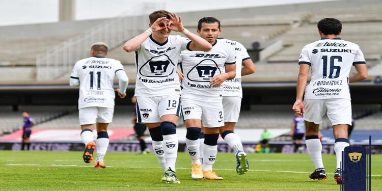 Los Pumas golean a Mazatlán en CU