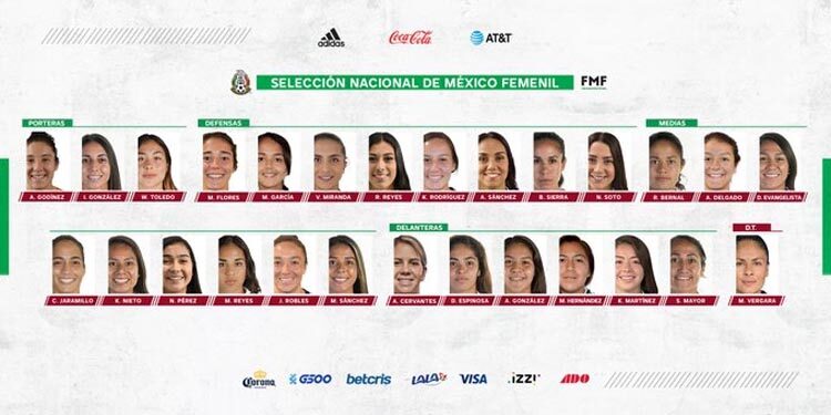 Anuncian a las primeras convocadas bajo el mando de Mónica Vergara