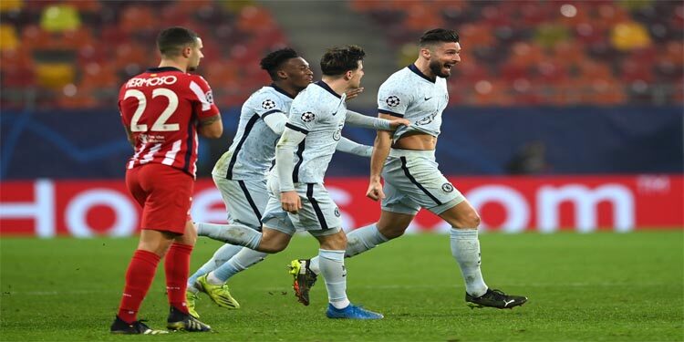 Chelsea saca ligera ventaja ante el Atlético de Madrid