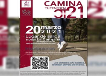 Retomará IMCUFIDE actividades deportivas con el serial ‘Camina tu Tenencia