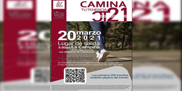 Retomará IMCUFIDE actividades deportivas con el serial ‘Camina tu Tenencia