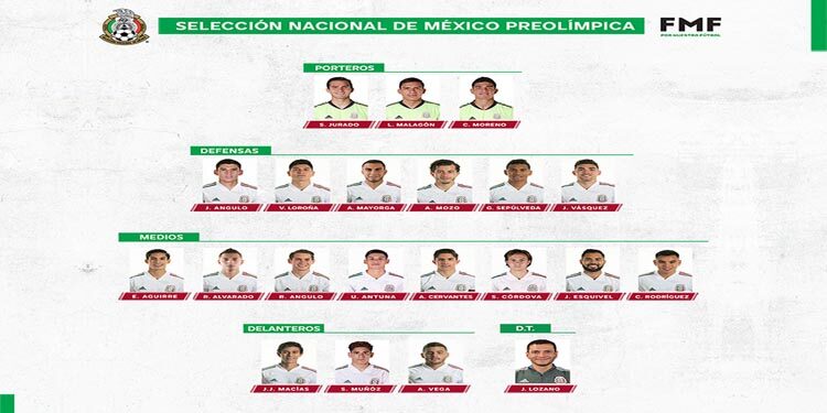 Definidos los jugadores que buscarán el boleto a Tokio 2020