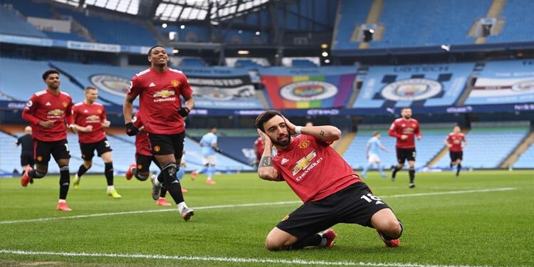 Los Reds Devils se llevan el Derbi de Manchester y le cortan la racha al City