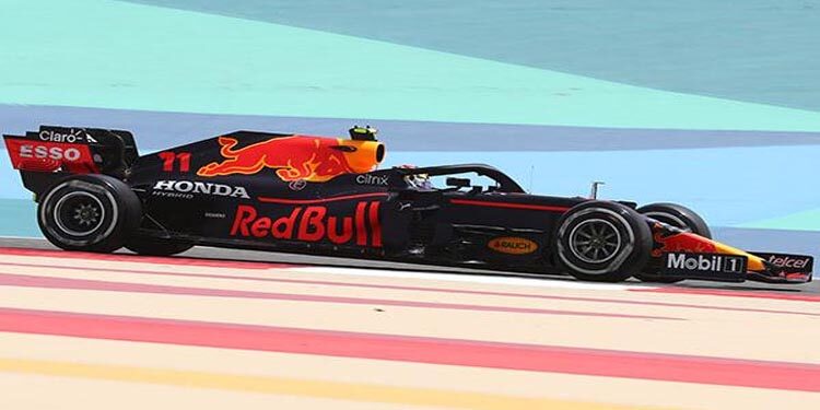 Sergio Pérez realizó sus primeras pruebas con el RB16B en Sakhir