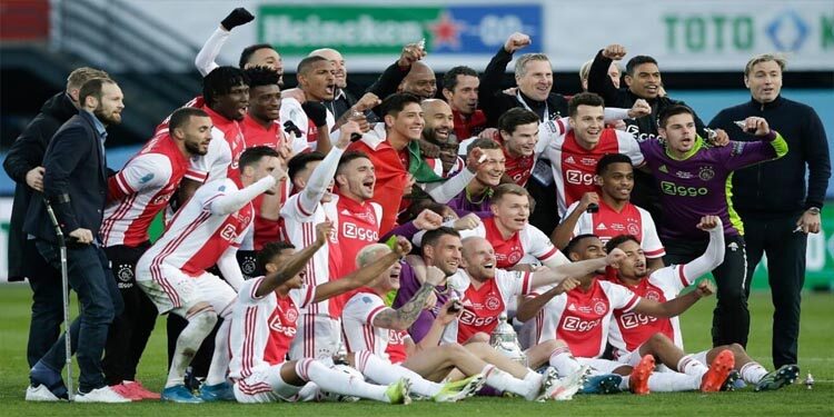 Edson Álvarez y el Ajax ganan la Copa de Holanda
