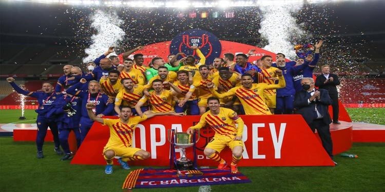 Barcelona golea al Athletic y se proclama campeón de la Copa del Rey