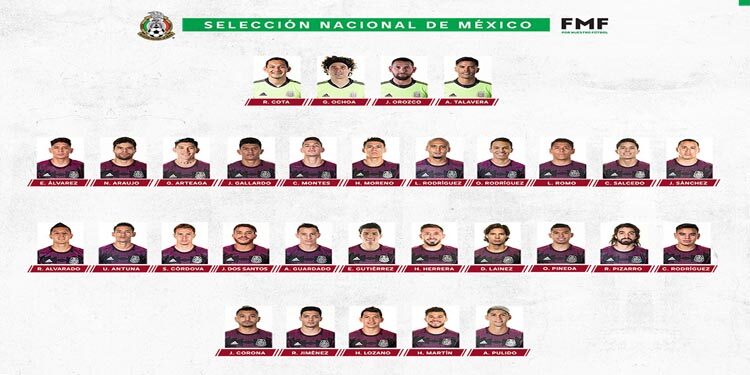 Anuncian a los convocados para la Nations League y partidos de preparación