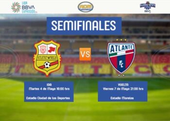 Atlético Morelia enfrentará al Atlante los días Martes y Viernes